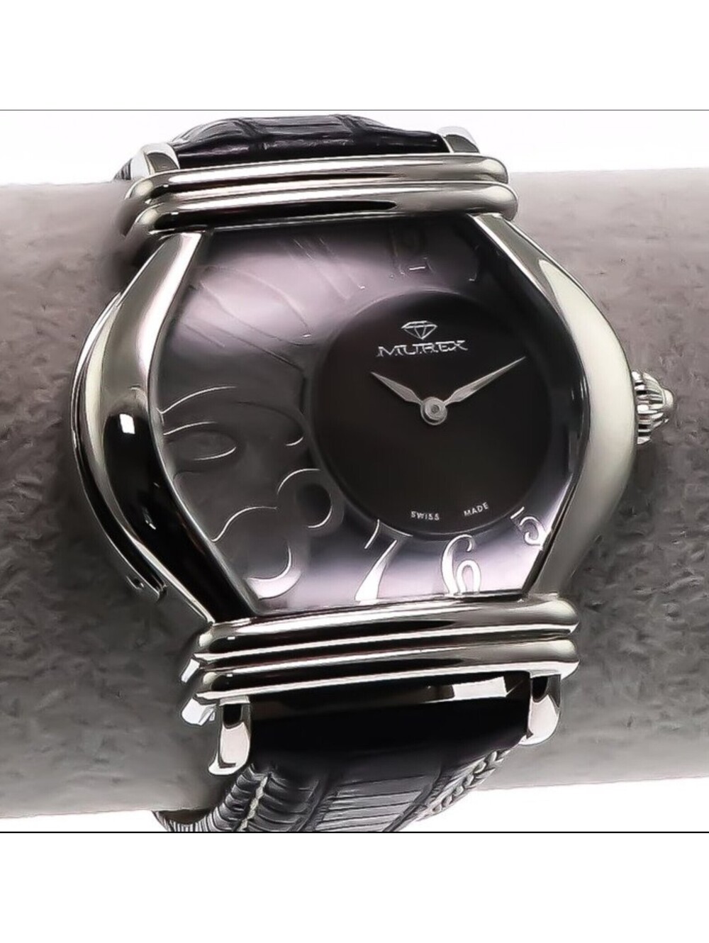 Murex Swiss Watch 45mm Translucent Stainless Steel Quartz